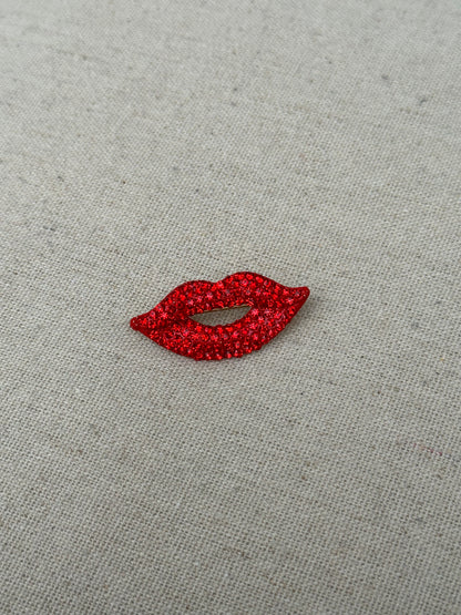 Broche Red Kiss