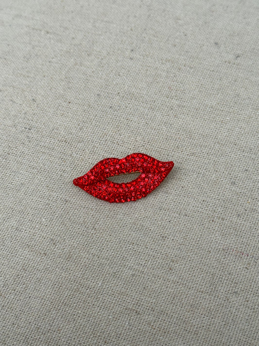 Broche Red Kiss