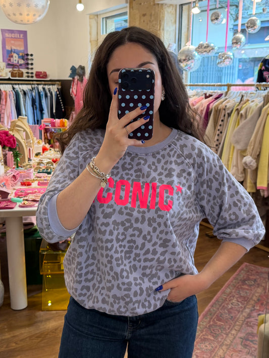 Sweat léopard Iconic