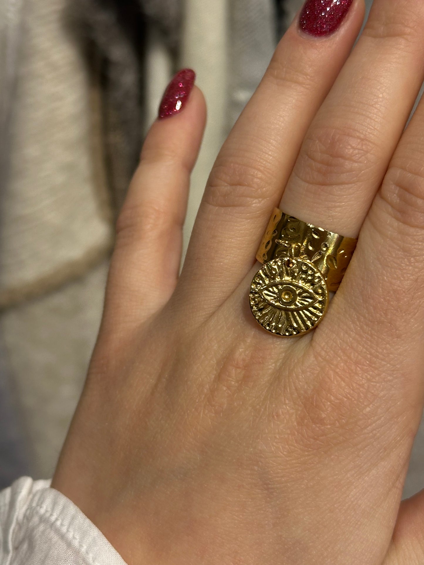 Bague gri-gri œil