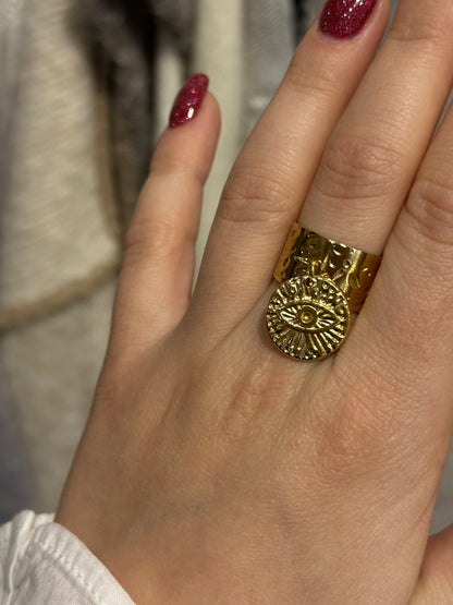 Bague gri-gri œil