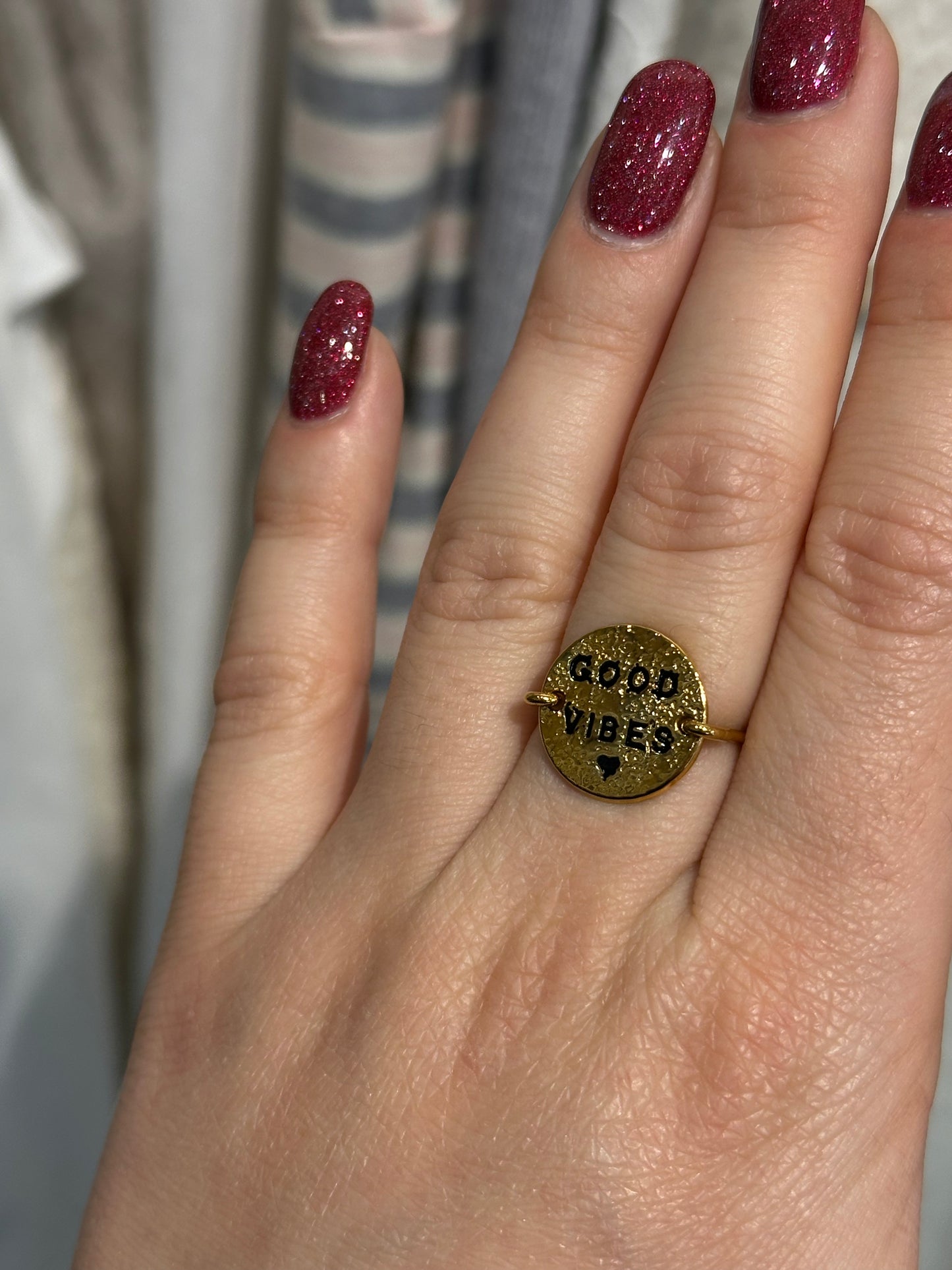 Bague Good Vibes